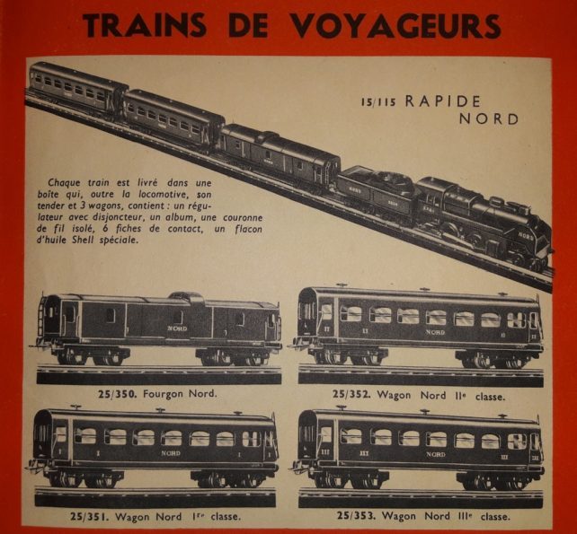 TRIX EXPRESS für Frankreich 1938